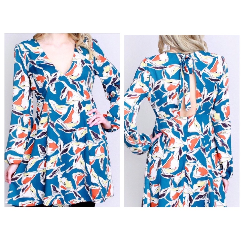 Print flirty Dress